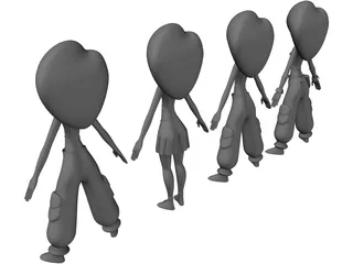 Kim Possible 3D Model preview