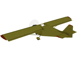 ULM Savannah 3D Model preview