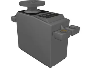 RC Futaba Servo FP-S148 3D Model preview