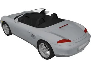 Porsche Boxster (1997) 3D Model preview