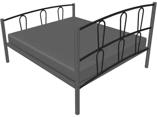 Bed 3D Model preview