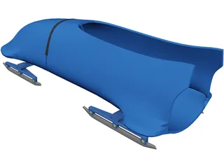 Bobsleigh 3D Model preview