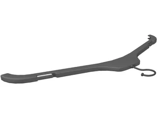 Hanger 13inch 3D Model preview