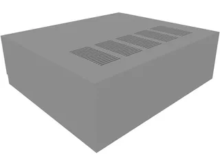 Panasonic AG-7330 S-VHS Pro VTR 3D Model preview