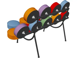 Nelson Marshmallow Sofa 3D Model preview