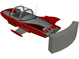 Super Car 3D Model preview