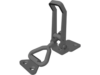 Cam Latch Assembly 3D Model preview