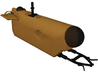 Alliant ROV Submersible 3D Model preview