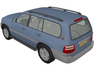 Toyota Land Cruiser (2006) 3D Model preview