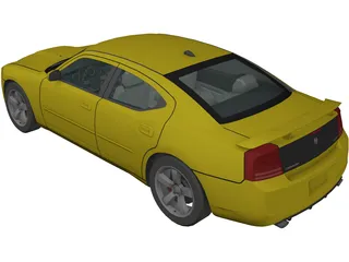 Dodge Charger SRT8 (2007) 3D Model preview