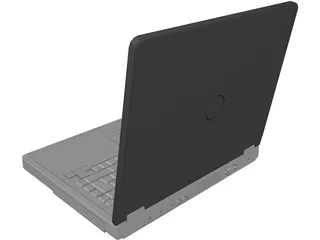 Dell Inspiron 1100 Laptop Computer 3D Model preview