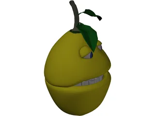 Lemon Smile 3D Model preview
