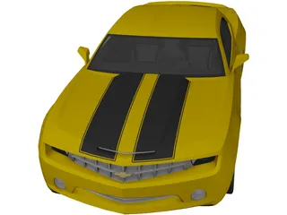 Chevrolet Camaro (2009) 3D Model preview