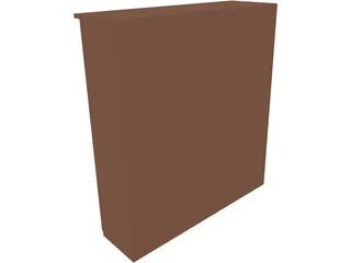 Closet 3D Model preview