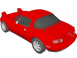 Mazda Miata (1994) 3D Model preview