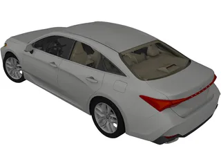 Toyota Avalon XSE (2020) 3D Model preview