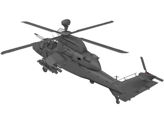 Eurocopter EC-665 Tiger 3D Model preview