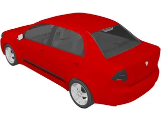 Proton Saga FLX (2003) 3D Model preview