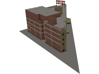 Walker Theatre Indianapolis 3D Model preview