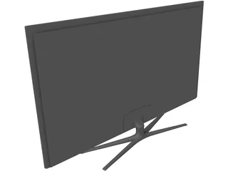 Samsung LED TV 3D Model preview