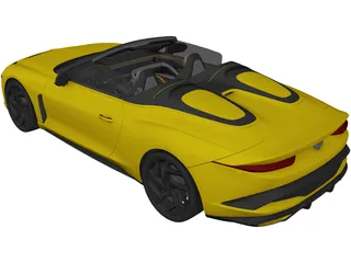 Bentley Mulliner Bacalar (2020) 3D Model preview
