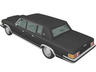 ZIL 4104 (1978) 3D Model preview