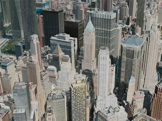 New York City, Lower Manhattan, USA (2020) 3D Model preview