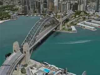 Sydney City, Australia (2020) 3D Model preview