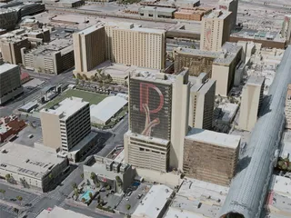 Las Vegas City, Downtown, USA (2020) 3D Model preview