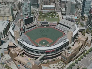 San Diego City, USA (2020) 3D Model preview