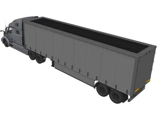 Volvo VNL (2020) 3D Model preview