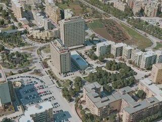Bari City, Italy (2020) 3D Model preview