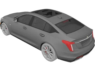 Cadillac CT5 (2020) 3D Model preview