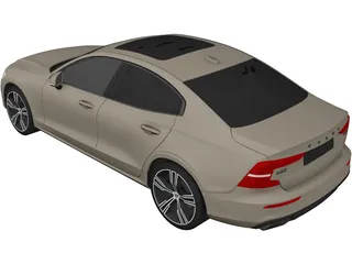 Volvo S60 (2019) 3D Model preview