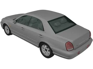 Hyundai Grandeur XG (1999) 3D Model preview