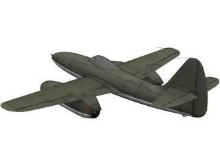 Sukhoi Su-9 Fishpot 3D Model preview