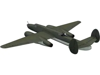 Tupolev Tu-12 3D Model preview