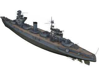 Oktyabrskaya Revolyuciya 3D Model preview