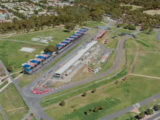 Adelaide City, Australia (2020) 3D Model preview