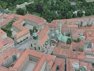 Graz City, Austria (2020) 3D Model preview