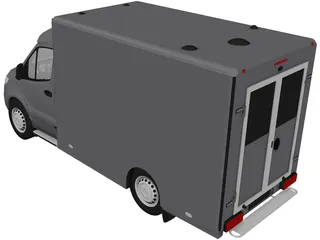 Mercedes-Benz Ambulance 3D Model preview