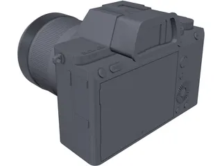 Sony A7 III Camera 3D Model preview