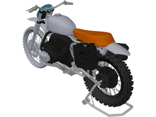 Ural Enduro 3D Model preview