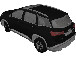 Chevrolet Captiva Premium (2021) 3D Model preview