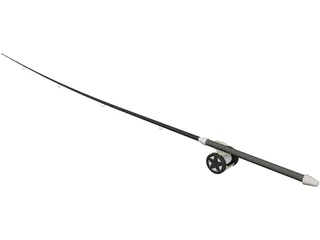 Fishing Reel 3D Model preview