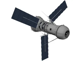 Satellite 3D Model preview
