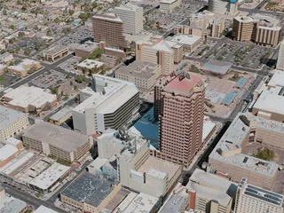 Albuquerque City, USA (2020) 3D Model preview