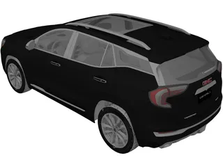 GMC Terrain Denali (2020) 3D Model preview