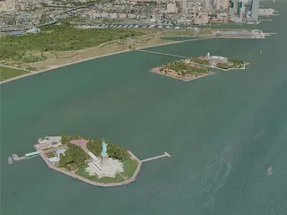 Jersey City, USA (2020) 3D Model preview