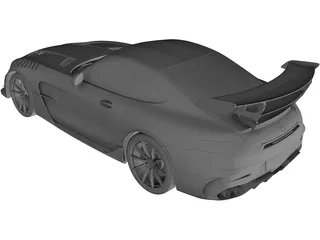 Mercedes-AMG GT Black (2021) 3D Model preview